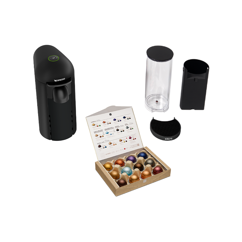 Kapsulu kafijas automāts Nespresso Vertuo Plus Black Kapsulu kafijas automāts Nespresso Vertuo Plus Black