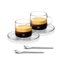TASĪŠU AR APAKŠTASĪTĒM UN KAROTĪŠU KOMPLEKTS ESPRESSO   TASĪŠU AR APAKŠTASĪTĒM UN KAROTĪŠU KOMPLEKTS ESPRESSO