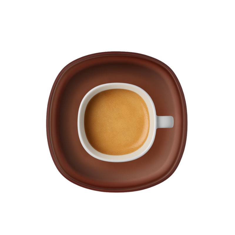 Porcelāna krūzes un apakštasītes Lume Espresso Porcelāna krūzes un apakštasītes Lume Espresso