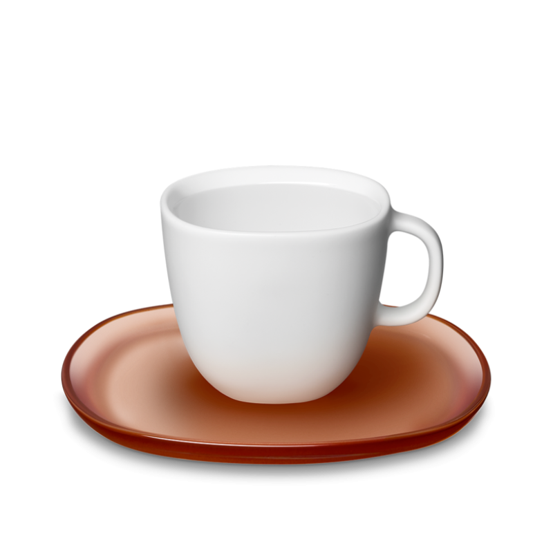 Porcelāna krūzes un apakštasītes Lume Espresso Porcelāna krūzes un apakštasītes Lume Espresso