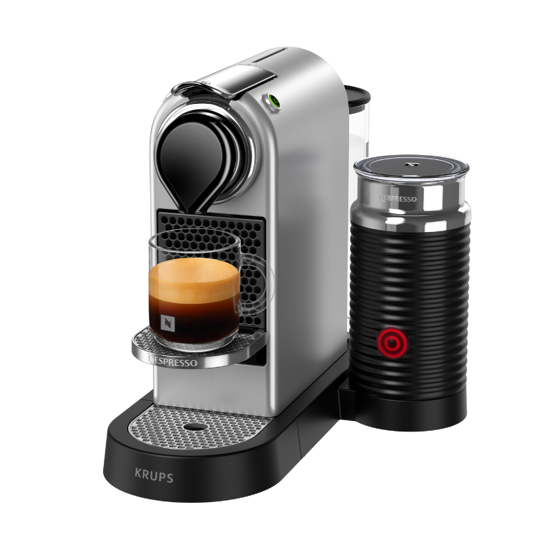 Kapsulinis kavos aparatas Nespresso Citiz & Milk Silver