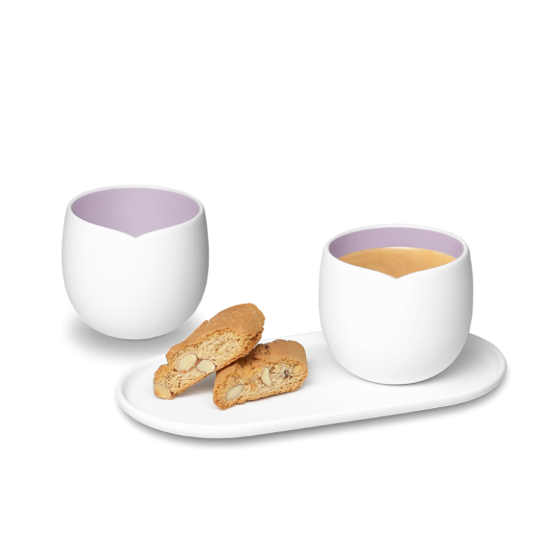 Porcelāna krūzes Origin Lungo Lavender