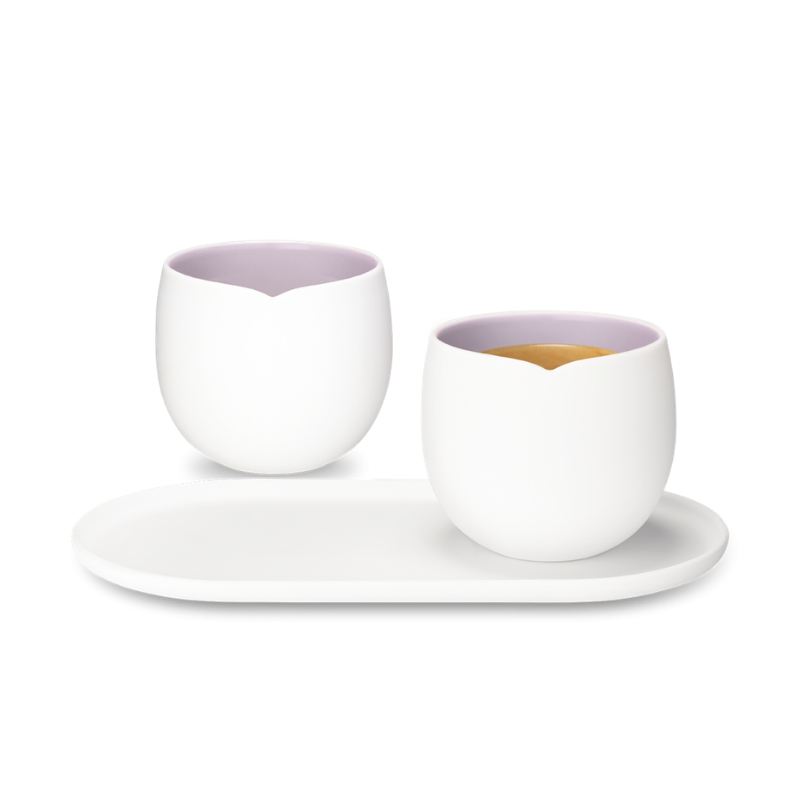 Porcelāna krūzes Origin Lungo Lavender