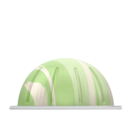 Pistachio Vanilla flavour over ice