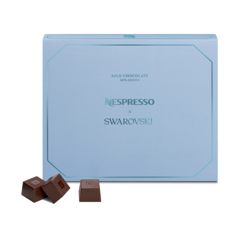 Milk Chocolate Cubes Swarovski Milk Chocolate Cubes Swarovski