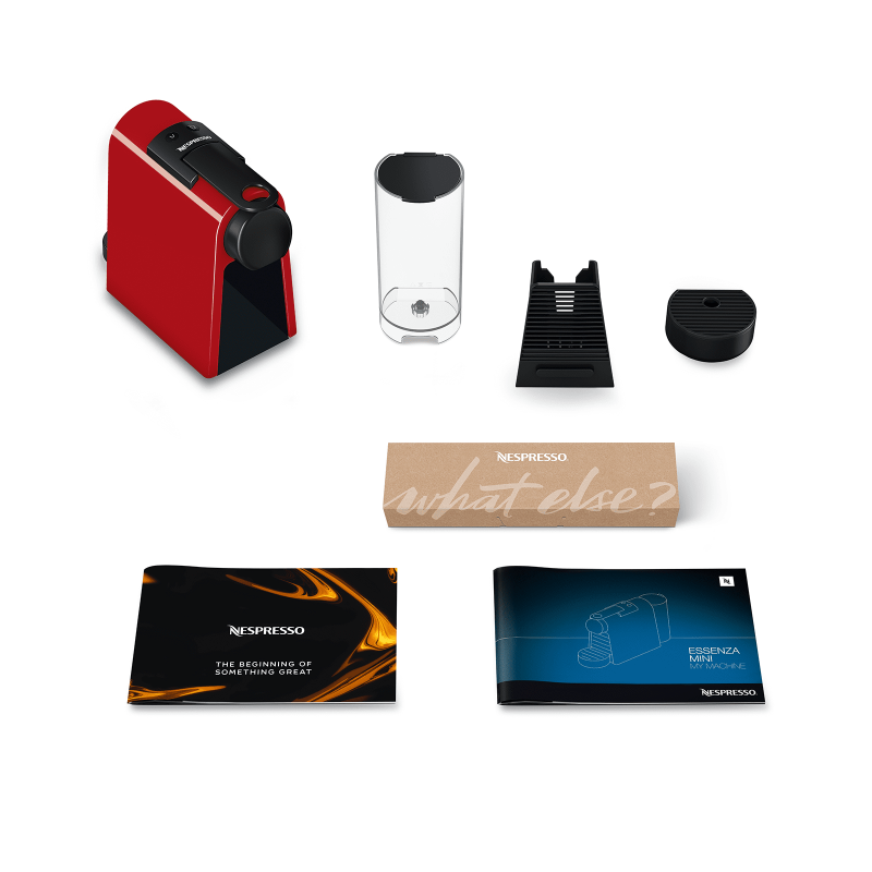 Kapsulu kafijas automāts Nespresso Essenza mini red