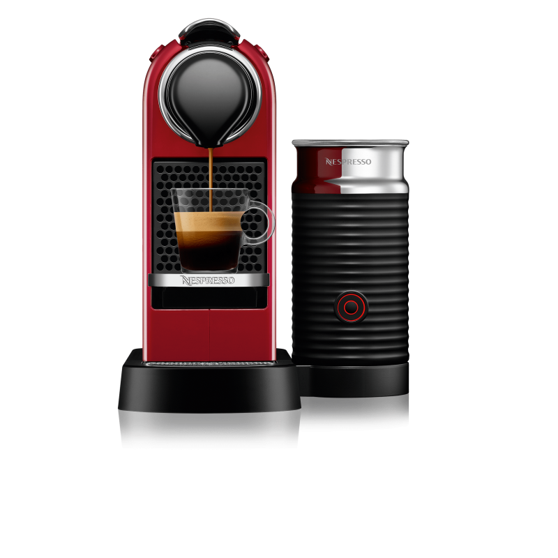 Kapsulu kafijas automāts Nespresso Citiz & Milk Red