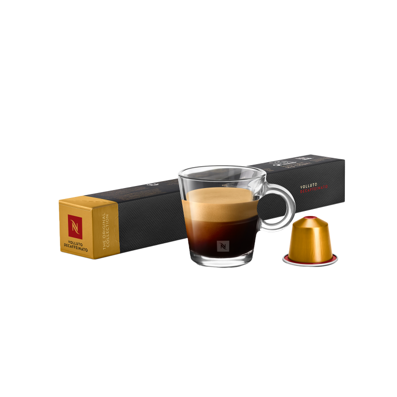 Kafijas Kapsulas Nespresso Volluto Decaffeinato