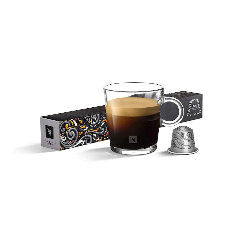 Kafijas Kapsulas Nespresso Buenos Aires Lungo Kafijas Kapsulas Nespresso Buenos Aires Lungo