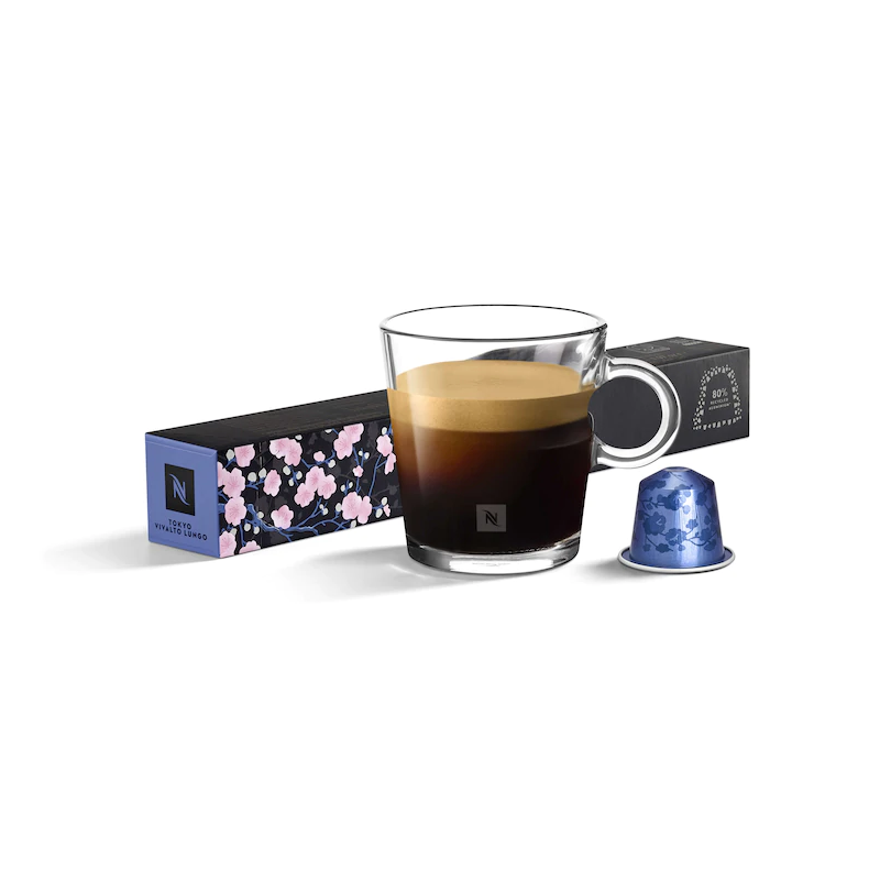 Kafijas Kapsulas Nespresso Tokyo Vivalto Lungo Kafijas Kapsulas Nespresso Tokyo Vivalto Lungo