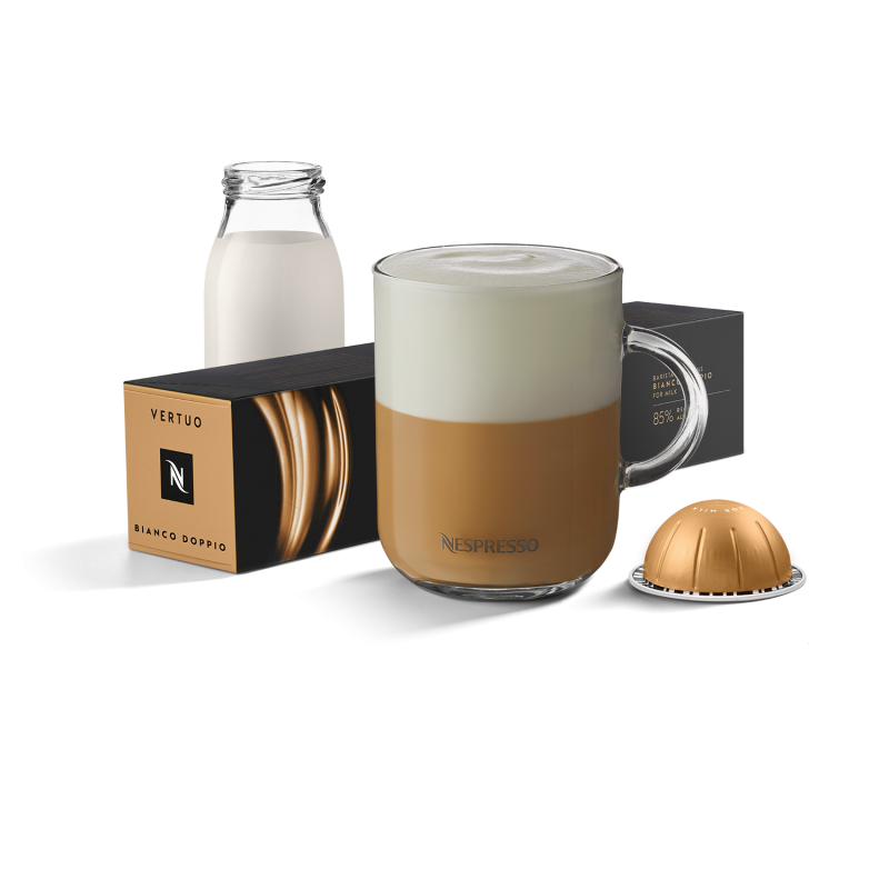 Kafijas Kapsulas Nespresso Double Espresso Bianco Doppio Kafijas Kapsulas Nespresso Double Espresso Bianco Doppio