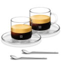 TASĪŠU AR APAKŠTASĪTĒM UN KAROTĪŠU KOMPLEKTS DOUBLE ESPRESSO