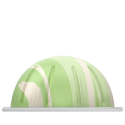 Pistachio vanilla flavour over ice