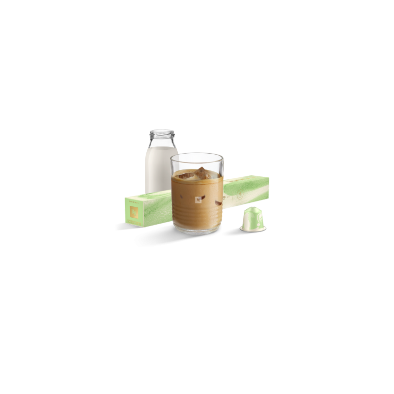 Pistachio vanilla flavour over ice Pistachio vanilla flavour over ice