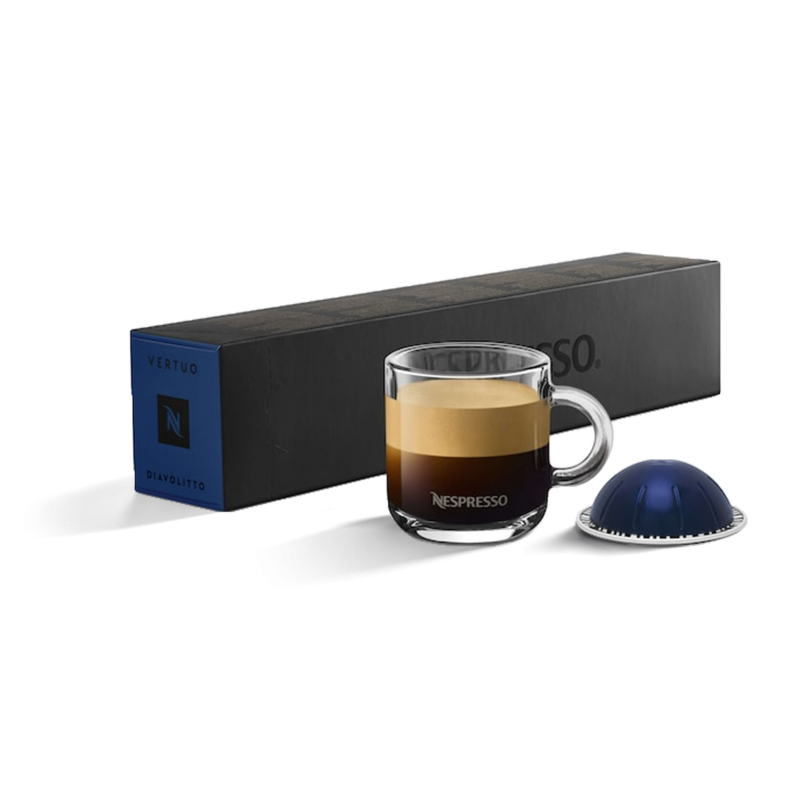 Kafijas Kapsulas Nespresso Diavolitto Kafijas Kapsulas Nespresso Diavolitto