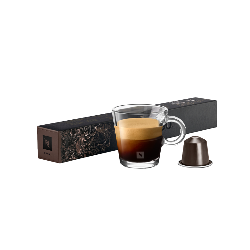 Kafijas Kapsulas Nespresso Ispirazione Roma Kafijas Kapsulas Nespresso Ispirazione Roma