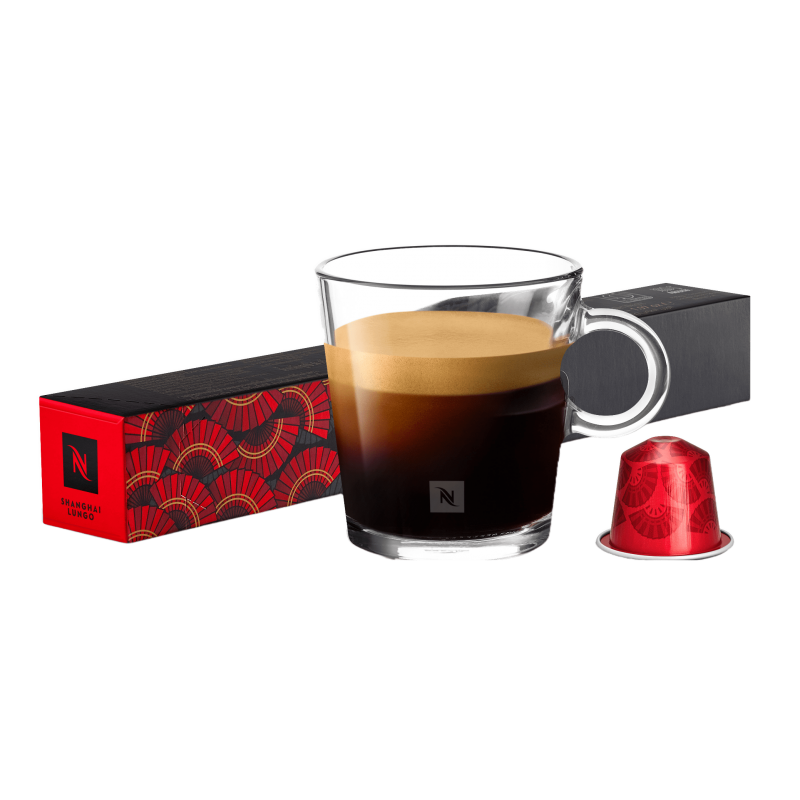 Kafijas Kapsulas Nespresso Shanghai Lungo Kafijas Kapsulas Nespresso Shanghai Lungo