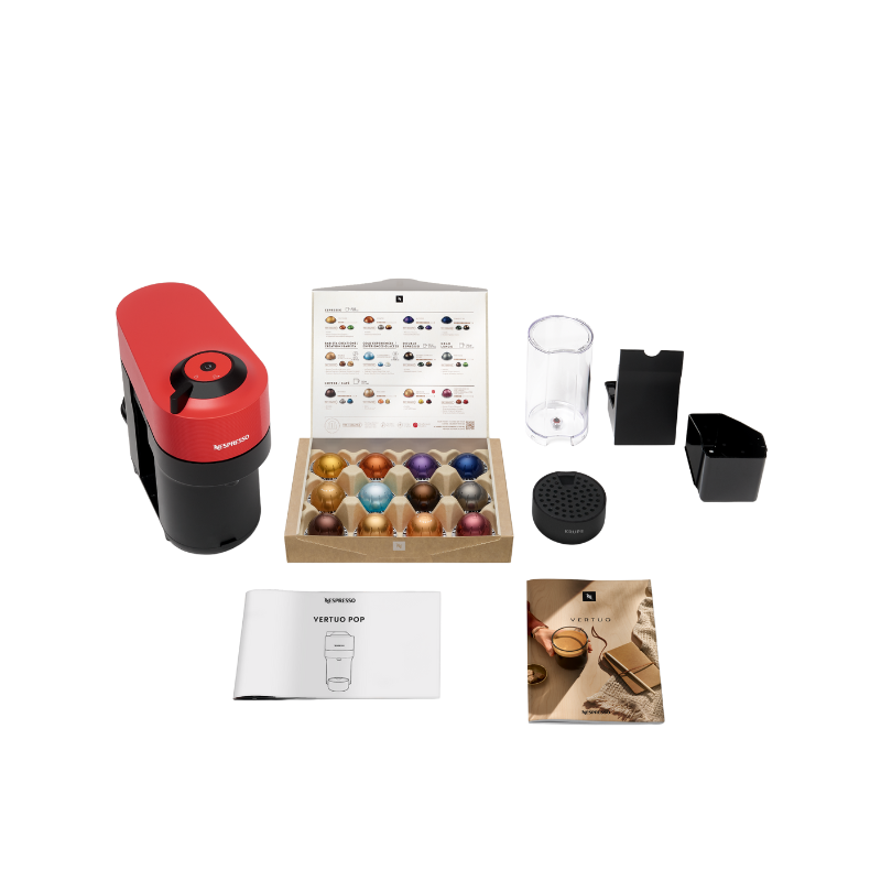 Vertuo Pop Red & Aeroccino 3 Vertuo Pop Red & Aeroccino 3