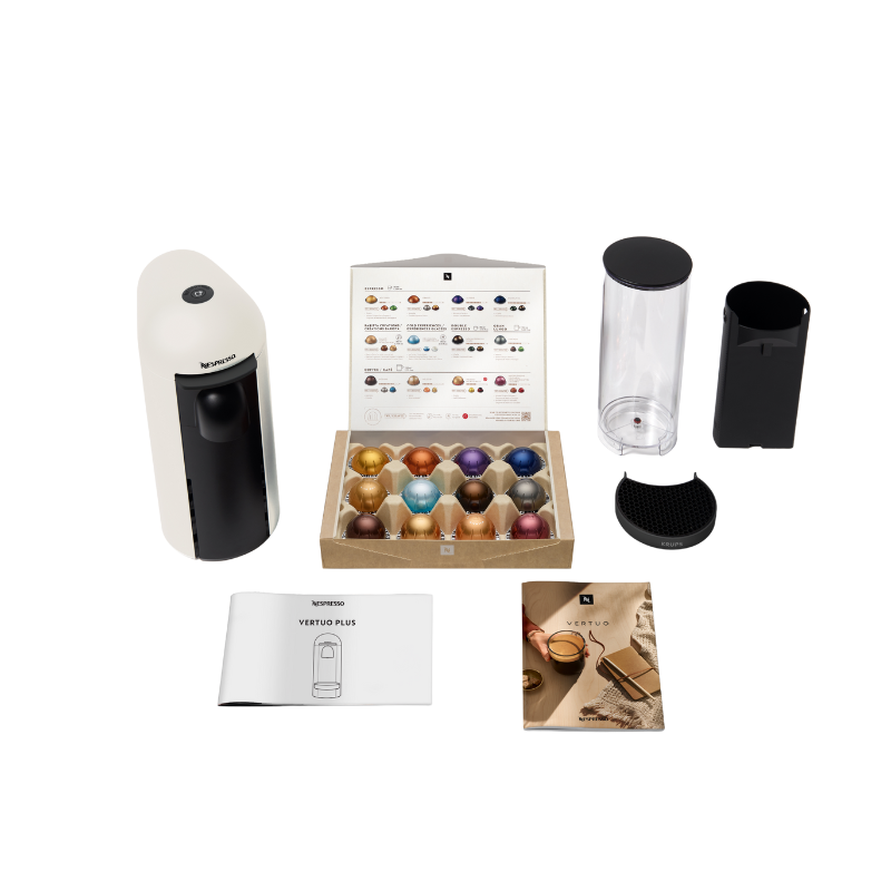 Kapsulu kafijas automāts Nespresso Vertuo Plus White Kapsulu kafijas automāts Nespresso Vertuo Plus White