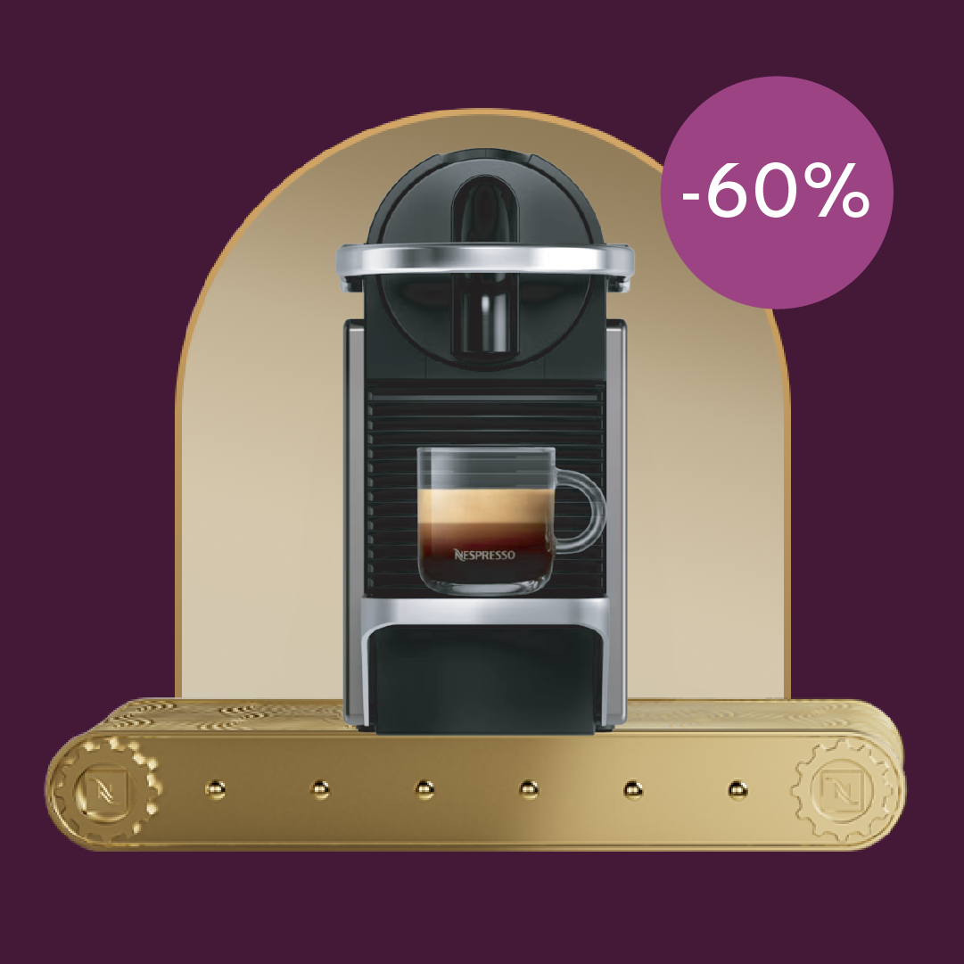 -60% KAFIJAS APARĀTAM PIXIE PĒRKOT 200 ORIGINAL KAPSULAS!