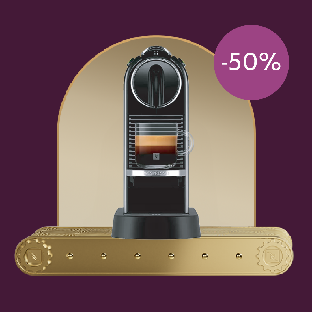 -50% KAFIJAS APARĀTAM CITIZ PĒRKOT 220 ORIGINAL KAPSULAS!