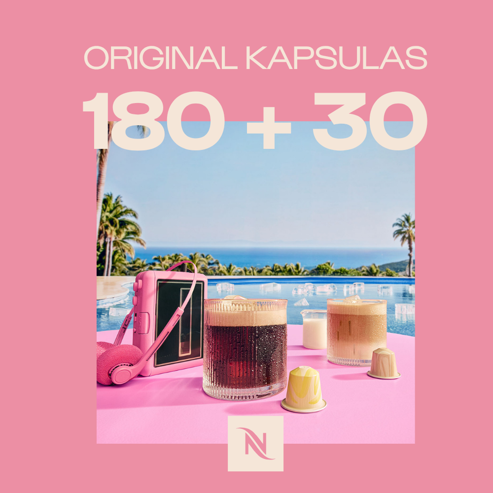 IEGĀDĀJIETIES 180 ORIGINAL KAPSULAS UN SAŅEMIET ISPIRAZIONE ITALIANA 3 KAPSULU IEPAKOJUMUS PAR 0,03 EUR IEGĀDĀJIETIES 180 ORIGINAL KAPSULAS UN SAŅEMIET ISPIRAZIONE ITALIANA 3 KAPSULU IEPAKOJUMUS PAR 0,03 EUR