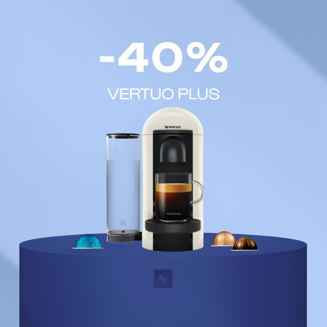 -40% KAFIJAS APARĀTAM VERTUO PLUS, PĒRKOT 80 VERTUO KAPSULAS -40% KAFIJAS APARĀTAM VERTUO PLUS, PĒRKOT 80 VERTUO KAPSULAS