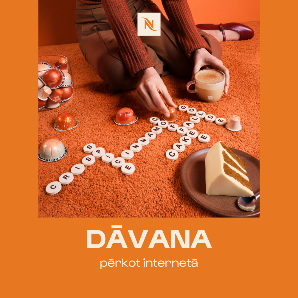 Veic pirkumus interneta veikalā un saņem „Original“ degustācijas kapsulu komplektu kā DĀVANU!